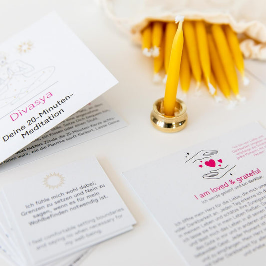 20-Minuten-Kerzen | I am loved & grateful