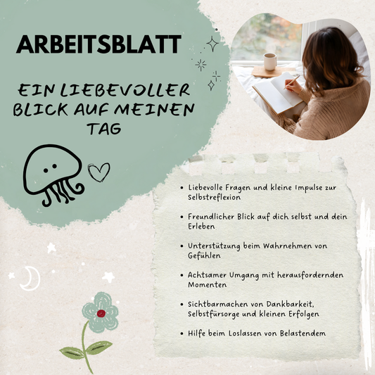 Arbeitsblatt Liebevoller Tagesrückblick
