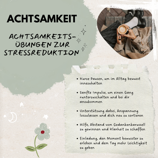 Therapiekarten - Achtsamkeitsübungen